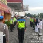 Serma Sutrisno Babinsa Koramil 0201-02/MT Turut Amankan Natal Dan Tahun Baru di Pos Cemara