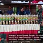 Babinsa Koramil 0201-16/TM dan Kepala Desa Naga Timbul Hadiri Perlombaan MTQ Tingkat Desa