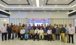 Plt Dirut Ewin Putra Buka Raker Forwadi, Siap Berkolaborasi dengan Wartawan Menjadikan Perumda Tirtanadi Terbaik