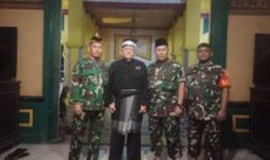 Danramil 0201-05/MB Dan Babinsa Hadiri Acara Tahlil Malam Ke-40 Meninggalnya Raja Muda Deli