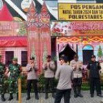 Personel Koramil 0201-03/MD Aktif di Pos PAM Sambut Tahun Baru 2025