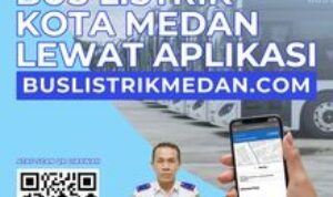 Kini Bus Listrik Medan Bisa di Pantau Lewat Aplikasi
