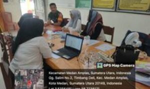 Babinsa Koramil 0201-08/MA Melaksanakan Pendataan Ke Sejumlah Sekolah Di Wilayah Binaannya