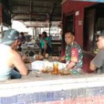 Jalin Kedekatan, Babinsa Koramil 0201-07/MT Gelar Komsos di Kelurahan Namo Gajah