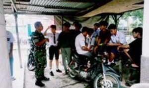 Babinsa Koramil 0201-07/MT Berikan Edukasi Kepada Siswa di Medan Tuntungan