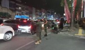 Babinsa Koramil 0201-05/MB Laksanakan Pos Pam Di Plaza Medan Fair