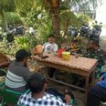 Babinsa Serda Agung Pradana Gelar komsos Demi Stabilitas Kamtibmas Tetap Kondusif