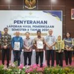 Pemko Binjai Terima Penyerahan Laporan Hasil Pemeriksaan Semester II Tahun 2024