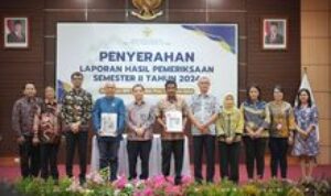 Pemko Binjai Terima Penyerahan Laporan Hasil Pemeriksaan Semester II Tahun 2024