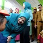 Pj Ketua PKK Sumut Tyas Fatoni Kunjungi Dua Prosyandu di Langkat