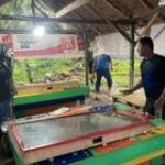 Gabungan TNI-Polri Ratakan Gubuk Narkoba dan Judi di Binjai