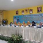 Babinsa Kesawan Serka Simangunsong dan Sertu Zainul Azis Hadiri Kunjungan Supervisi Lomba HKG PKK