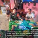 Babinsa Peltu Rudi Anthoni Perkuat Sinergi dengan Mitra Karib di Desa Pertampilan