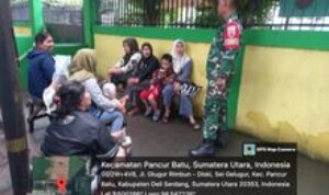 Babinsa Sertu Z Damanik Sampaikan Himbauan kepada Ibu-Ibu di Desa Sei Glugur