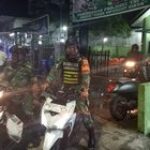 Personel Koramil 0201-10/MM Laksanakan Patroli Trantibum Jelang Perayaan Imlek