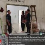 Sukseskan Program Pemerintah, Danramil 0201-10/MM Kapten inf Rahimin Dan Jajaran Tinjau Kelengkapan Ruang Dapur Makan Bergizi Gratis (MBG)