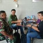 Batituud Koramil 0202-06/MS Jalin Silaturahmi dengan Warga di Warung Kopi Juang