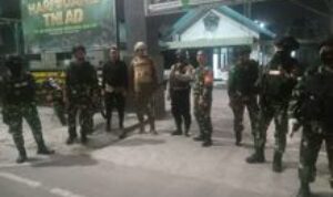 Tim Gabungan Patroli Anti Begal Singgah di Koramil 0201-02/MT