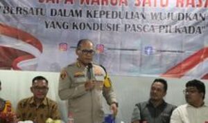 Tadi Malam, Kapolrestabes Medan Sapa Warga Sunggal di Warkop Jadi Raya