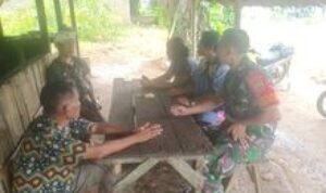 Babinsa Kodim 0201/Medan Jalin Keakraban dengan Warga Binaan