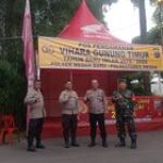 Babinsa Koramil 0201-05/MB Laksanakan Pos Pam Imlek Di Vihara Gunung Timur