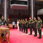 Panglima TNI Pimpin Sertijab 9 Jabatan Strategis di Lingkup Mabes TNI