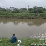 Koramil 0201-10/MM Pantau Debit Air Sungai Deli dan Sungai Bederah Antisipasi Banjir