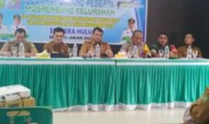 Babinsa Kelurahan Sei Kera Hulu Hadiri Musrenbang Kecamatan Medan Perjuangan Tahun 2025