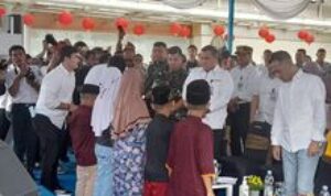 Danramil 0201-02/MT Hadiri Peresmian Underpass di Jalan Jawa dan Jalan Gaharu