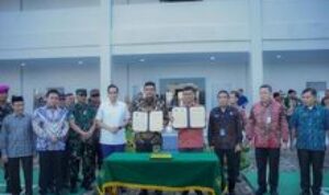 Dandim Hadiri Acara Peresmian Gedung Rumah Perlindungan Sosial Kota Medan