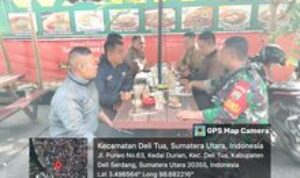 Kegiatan Rutin, Babinsa Komsos Bersama Warga Masyarakat