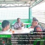 Babinsa dan Bhabinkamtibmas Bersinergi Melalui Komsos di Desa Patumbak II