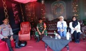 Babinsa Sei Agul, Serda Sholihin, Tetap Laksanakan Pengamanan Pasca Malam Tahun Baru 2025