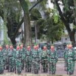 Tingkatkan Dan Pelihara Nasionalisme, Personel Koramil 0201-10/MM Laksanakan Upacara Bendera