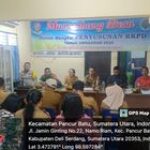 Hadiri Musrenbang Desa Namo Simpur, Babinsa Koramil 14/PB Dukung Program Pemerintah Desa