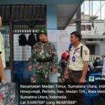 Babinsa Koramil 0201-02/MT Laksanakan Komsos dan Monitor Wilayah di Kampus HKBP Nomensen Medan