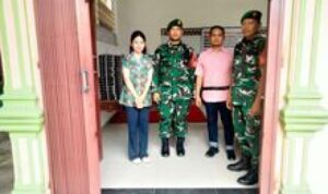 Koramil 0201-02/MT Lakukan Pendataan Warga Asrama Glugur Hong, Kelurahan Sidorame Barat I