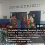 Babinsa Koramil 0201-15/DT Laksanakan Komsos di Kantor Desa Marindal I, Patumbak