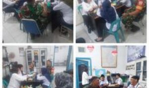 Komsos Babinsa Bersama Perangkat Desa Tingkatkan Kerjasama di Wilayah Binaan