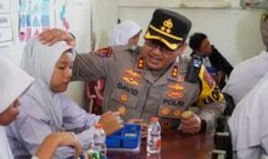 Dukung Program Presiden, Polres dan Pemkab Langkat Bagikan Makan Siang Bergizi Gratis di SLB Negeri Stabat