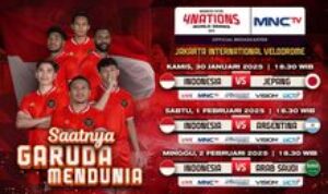MNCTV Tayangkan Turnamen Futsal Level Dunia, 4 Nations World Series 2025