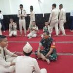 Babinsa Sei Agul Koramil 0201-01/MP Berkunjung ke Sekolah Alfatih di Medan Marelan