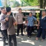 Satbinmas Polres Langkat Sambangi Tukang Becak, Jaga Kamtibmas Bersama