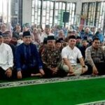 Babinsa dan Aparat Hadiri Acara Isra Mi'raj di Medan Sunggal