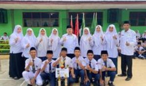 Prestasi Membanggakan, Paskibra MTsN 3 Medan Raih Juara Bina 1 LVBB