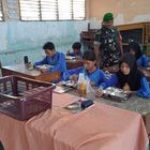 Babinsa Koramil 0201-02/MT Pantau Program Makan Bergizi Anak Sekolah di Medan Timur