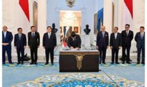 Presiden Prabowo Tandatangani Tiga Produk Hukum Strategis Investasi Nasional