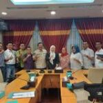 Pengurus Pokja Wartawan DPRD Sumut, bersilaturahmi dengan Ketua DPRD Sumut, Erni Ariyanti Sitorus