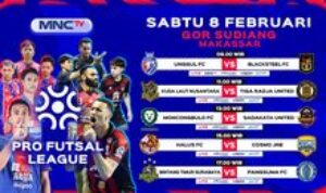Pro Futsal League 2025 : Saksikan Super Big Match antara Unggul FC Malang vs Blacksteel FC Papua di MNCTV