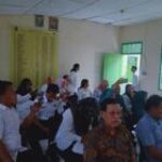 Babinsa Koramil 02/TL Hadiri Rapat Lintas Sektoral di Puskesmas Tanjung Leidong